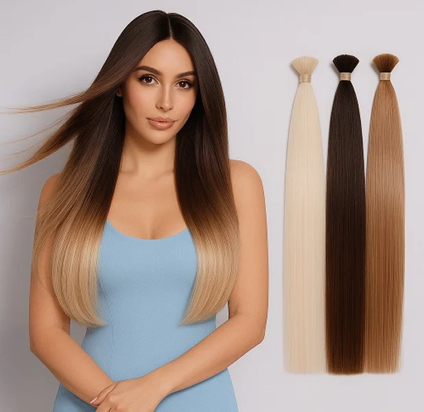 Bulk hair extensions