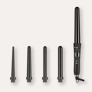 Max Pro Miracle 5 in 1 curling and waving tongs (18/9mm, 19mm, 25mm, 25/19mm &amp; 32/25mm) ID: 251763